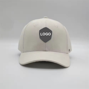 หมวกเบสบอล5แผงสำหรับทุกเพศหมวกสำหรับเล่นกีฬาวิ่งมีรูเลเซอร์ระบายอากาศได้ดีมีลายปักกันน้ำ - Product Image 3