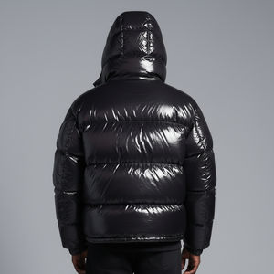 Chaqueta de Invierno Acolchada de Primera Calidad, Moderna y Personalizada, con Frente de Lona, Color Personalizado, Estilo Cuadrado, Gruesa y Brillante para Hombre - Product Image 6