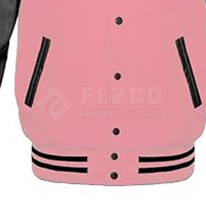 Services OEM – Blouson universitaire homme personnalisé de haute qualité avec logo, col montant et logo frontal, imperméable et à capuche - Product Image 6