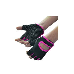 ถุงมือยกน้ำหนักระบายอากาศได้ดีมีแผ่นรองฝ่ามือปรับได้ที่จับกันลื่นสำหรับออกกำลังกายในยิม - Product Image 6