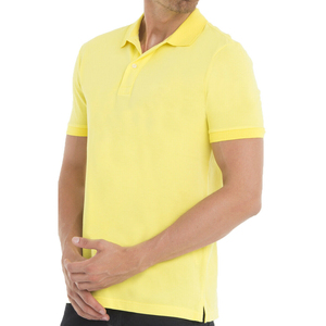 Polos de hombre de punto con bordado personalizado vendidos a granel con exclusiva camiseta polo OEM a base de algodón - Product Image 2