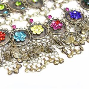 Afghani Cultural Tribal Handmade Diamond Geometric Vintage Fashion Women's Necklace Party Ethnic Traditional Export Wholesale - Product Image 2