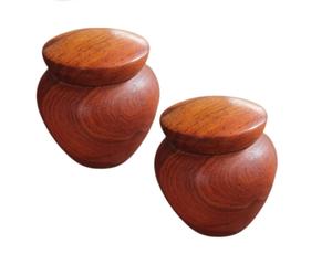 โกศขนาดเล็กสำหรับสัตว์เลี้ยง2ชิ้นทำจากไม้โกศขนาดเล็กสำหรับสัตว์เลี้ยง - Product Image 1