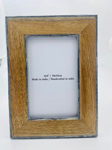 Cadre photo moderne en bois, fait main, de qualité supérieure, pliable, durable, décoratif, personnalisable en couleur et en taille pour mur - Product Image 2