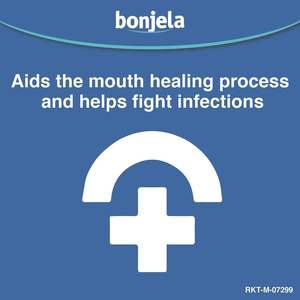 Gel Oral Bonjela 15g para Alivio Rápido del Dolor por Úlceras Bucales y Aftas, Producto para el Cuidado de Dentaduras - Product Image 4