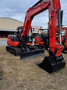 Achetez 2025  2022 pour la mini-pelle Kubota KX080-4S2, performances exceptionnelles, fiabilité avec cylindre hydraulique Eaton, moteur Moto - Product Image 4