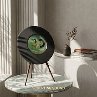 Enceintes sur pied avec affichage de paroles personnalisées et éclairage RGB, système audio Hi-Fi de luxe pour home cinéma