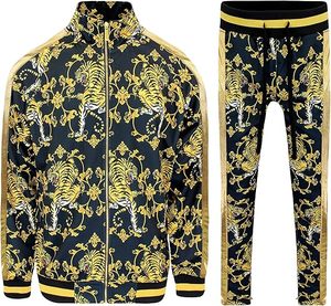 Ensemble de survêtement surdimensionné 100% coton pour hommes 300-600 Gsm Plain Solid Pattern Heavyweight Sweatpants Hoodie Winter Essential - Product Image 4
