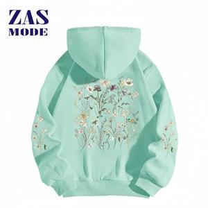 Sweat à capuche vintage pour femme, coupe ample, camouflage, impression en relief, lavage à l'écran, réfléchissant, coupe ample, manches régulières, tendance - Product Image 1