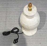 Lampe de table en os incrusté, écologique, faite à la main, design traditionnel, base en bois, modèle FAIZA CRAFT FC-308, salon, décoration complète