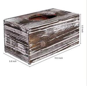 Caja de pañuelos de madera de Metal clásica Diseño moderno Revestimiento en polvo/Acabado dorado-Organizador de almacenamiento de escritorio económico para el hogar del hotel - Product Image 5