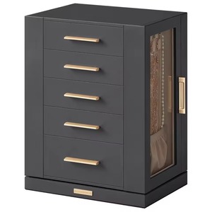 Boîte à bijoux de style moderne faite à la main de couleur pastel, support décoratif parfait pour la coiffeuse de chambre à coucher et l'utilisation de cadeaux - Product Image 5