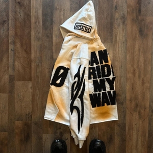 Sweat à capuche personnalisé pour homme, 500g, poids lourd, 100% coton, tissu éponge français, brodé, respirant, anti-froissement, écologique, design Y2K - Product Image 4