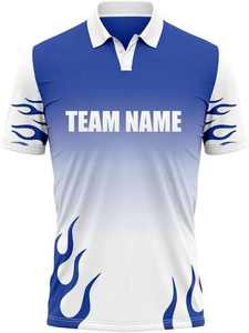 Vente en gros de logo personnalisé de haute qualité Maillot de sport à manches courtes pour vêtements de cricket - Product Image 6