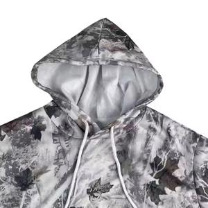 Sweats à capuche et sweat-shirts amples décontractés à manches longues de couleur unie pour femmes pour le lavage à l'acide de printemps et l'impression d'alimentation solaire disponibles - Product Image 3