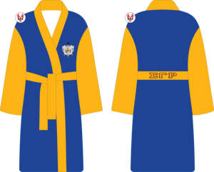Sigma Gamma Rho Sorority Embroidery <b>Women</b> <b>Satin</b> <b>Robe</b> | SGRho Sorority Sublimated Ladies Polyester Silk Pajamas <b>Robes</b> Sleepwear - Product Image 4