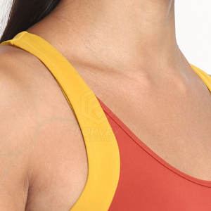 Soutien-gorge de sport pour femmes respirant, à prix avantageux, à séchage rapide, en gros, soutien moyen, sans couture, design personnalisé, simple, nouveau stock - Product Image 6