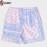 Shorts de randonnée, de course et d'entraînement pour hommes, imperméables, respirants, séchage rapide, décontractés, personnalisés, en polyester uni