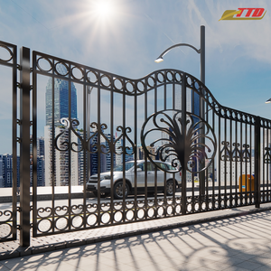 Stunning <b>Iron</b> Gate Designs for Boundary Walls Premium Eco-Friendly <b>Iron</b> Gate Options 7ft Height Elevate Security 3D Modeling - Product Image 3