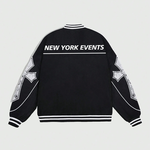 Veste universitaire personnalisée Blouson bombardier universitaire unisexe pour uniforme d'équipe ou style streetwear tendance - Product Image 2