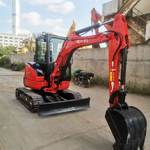 Excavadora de cadenas usada Kubota U-35 de 3.5 toneladas, mini, sin cola, fabricada en Japón, en Shanghai, de Good Health. - Product Image 2