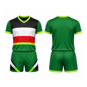 ชุดกีฬาโพลีเอสเตอร์ 100% ระบายอากาศได้ดี แบบยูนิเซ็กซ์ ดีไซน์ใหม่ พิมพ์ลายแบบซับลิเมชั่น ชุดยูนิฟอร์มเสื้อวอลเลย์บอล พร้อมโลโก้แบบกำหนดเอง - Product Image 6