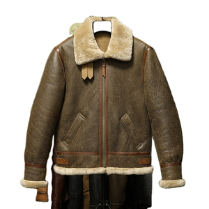 Abrigo de Invierno para Hombre, Manga Larga, de Pana, Grueso, Informal, con Cuello de Felpa, Solapa y Cierre de Cremallera, Modelo 2026 - Product Image 3