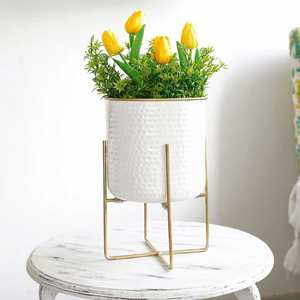 Macetas de jardín al aire libre hechas a mano, macetas decorativas de gran tamaño exportadas desde la India - Product Image 5