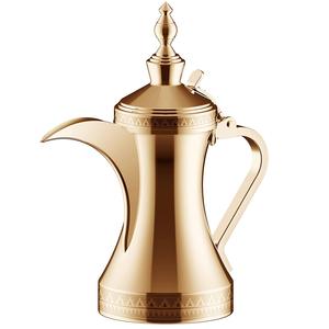 Best Selling High Quality Customized Color Unique Design Metal Dallah Teapot & Coffeepot Handmade Arabian Royal Eco-Friendly - Product Image 5