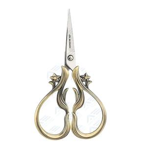 6.0 pouces nouveau Design de mode beauté barbier ciseaux plats dent cheveux fantaisie broderie ciseaux fantaisie ciseaux - Product Image 1