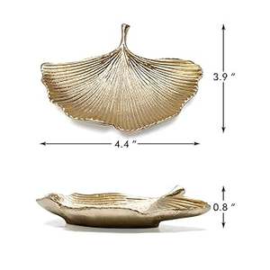 Nouvelle arrivée plateau à bijoux en métal avec des détails antiques adaptés aux collectionneurs de maisons patrimoniales et à l'accessoire de mode classique - Product Image 5