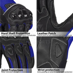 New Arrival Design Motorbike Gloves Real Genuine Motorbike Gloves Cowhide Motorbike Gloves - Product Image 4