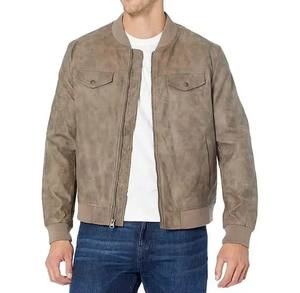 Vestes en cuir pour hommes de haute qualité personnalisées, élégantes et fiables pour les occasions décontractées, coupe ajustée pour hommes - Product Image 4