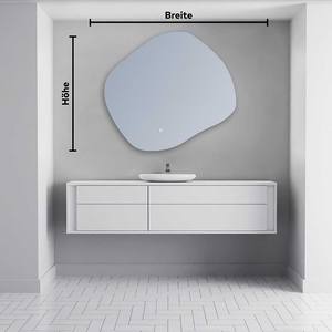 Espejo baño asimétrico iluminado LED R221 LED color: Color dual, Interruptor táctil-Centro - Product Image 2