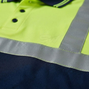 Chemises polo de travail industrielles pour hommes, en coton durable, respirantes, coupe-vent, confortables, unisexes, haute visibilité, numériques - Product Image 5