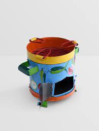 Brasero de Metal de Larga Duración, Brasero de Acero para Exteriores, Calefactor de Patio, Jardín, Camping - Product Image 2