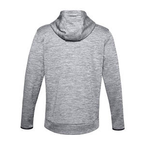 Sweat à capuche gris bicolore de qualité supérieure avec fermeture éclair |   Veste streetwear à empiècements contrastés, poids lourd |   Vêtements d'extérieur en polaire personnalisés avec étiquette privée - Product Image 2