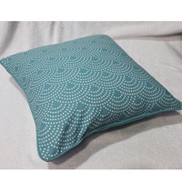 Nuevo último estilo logotipo personalizado sofá de lujo lavado funda de almohada de algodón egipcio para el hogar