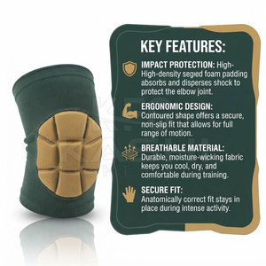 Genouillères avec protection pour l'entraînement de boxe et de kickboxing - Conception légère, respirante et antidérapante - Product Image 4