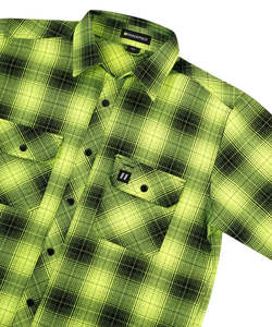 Camisa de franela a cuadros de manga larga con acolchado protector Chaqueta de viaje para montar en motocicleta Estilo de Jersey de carreras de algodón informal - Product Image 5