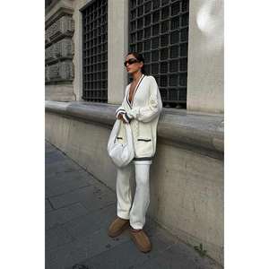 Conjunto de Cárdigan y Pantalones de Punto Lunadel 9974, Estilo Casual para Otoño - Product Image 3