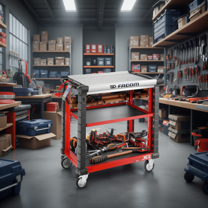 Facom 575x1005x1004mm Utility Cart for <b>Tool</b> Storage - Product Image 3