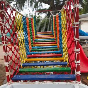 Çocuk açık tırmanma ağı güvenlik koruma ağı anaokulu fiziksel eğitim kaya tırmanma örümcek web genişleme spor - Product Image 4