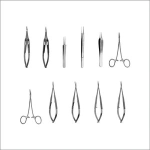 QNQ ชุดเครื่องมือผ่าตัดขนาดเล็กของ11-Pcs Koshima ชุดอุปกรณ์ศัลยกรรมพลาสติกและสเตนเลสระดับไฮเอนด์ - Product Image 1