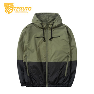 Venta al por mayor de alta calidad ligero de los hombres cortavientos chaqueta Softshell chaqueta transpirable deporte al aire libre cortavientos chaquetas de montaña - Product Image 6