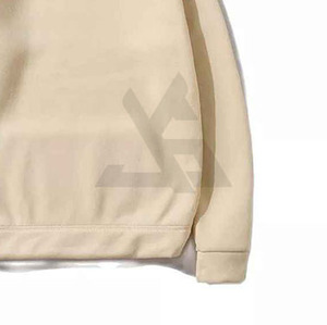 Pull à capuche en polaire pour homme, grande taille, respirant, tendance pour la saison d'automne, survêtement oversize, nouvelle couleur unie - Product Image 3