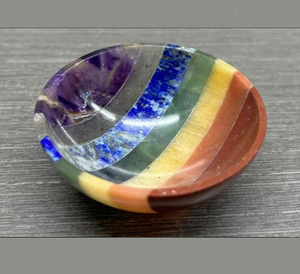 ชามคริสตัลพลอย7ชามหินธรรมชาติสำหรับตกแต่งขายส่ง - Product Image 3