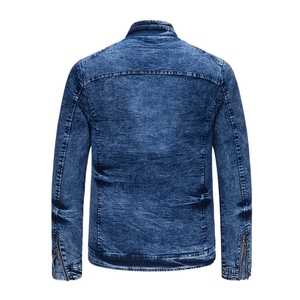Vente en gros 100% coton Veste en jean personnalisée pour homme Style vintage de haute qualité et boutons délavés à l'acide pour la saison d'hiver - Product Image 2