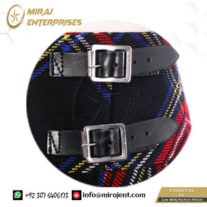 Vente en gros Kilts écossais de haute qualité New Ladies Black Stewart Tartan Scottish Mini Billie Kilt - Product Image 5