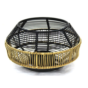 Classique or noir hexagonal métal porte-lumière votive 5x5x3 pouces intérieur extérieur fête décor maison bougeoirs bocaux - Product Image 2